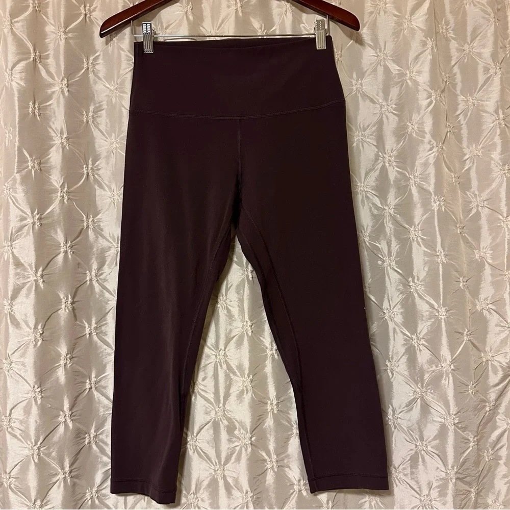 Lululemon Align Crop Leggings Deep Phantom Purple